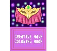 Creative mask coloring book