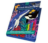 Creative Mile Mile, Creat Ocean Wonders Colour and Scratch B (Copertina rigida)