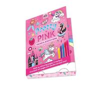 Creative Mile Pretty in Pink Colour and Scratch Book (Copertina rigida)