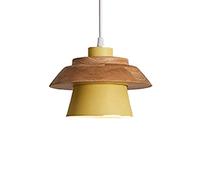 Creative Minimalist Hanging Lights Chinese Style Elegant Pendant Lights Fashionable Personalized Chandelier LED with Wood Ceiling Lighting Fixture for Restaurant Dining Room Bedroom Kitchen Bar