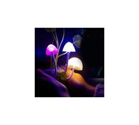 Creative Mushroom Led Avatar Night Light Bed Saving Sensor Light Lamp Romantic Qinhai