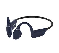 CREATIVE Outlier Free Pro+ Cuffie wireless impermeabili a conduzione ossea con trasduttori regolabili, MP3 da 8 GB integrato, fino a 10 ore di autonomia, microfono integrato (Blu e nero)