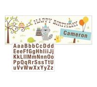 Creative Party Bosco Buon Compleanno Banner Set Misura Confezione 79 (SG24624)