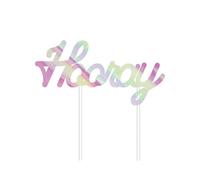 Creative Party Hooray Lamina Cake Topper (SG27044)