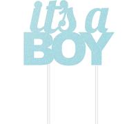 Creative Party It's A Boy Glitter Carta Cake Topper (SG27028)