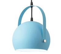 Creative Personality Metal Pendant Lamp, Nordic Industrial Style E27 Light Source Single Head Hanging Light, Restaurant Balcony Bedroom Decoration Light Fixtures