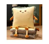 Creative Pillow Cover 2 In 1 Pillow Quilt Multifunctional Pillow Cover Backrest Development Pillow Soft and Warm Nap Pillow Sofa Bed Pillow Office Cha