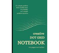 Creative Problem Solving Notebook: A Dot Grid Journal for Ideas, Sketches, Planning, Notes and Everyday Creativity - 110 Pages, 6 × 9 Inches