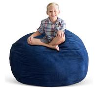 Creative QT Stuff 'n Sit Extra Large 38'' Bean Bag Storage Cover, Beanbag Gigante Ottima alternativa all'amaca in peluche