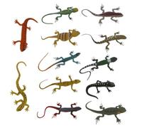 Creative Reptile Hair Clips, 12-Pack Lizard Headpieces for Halloween Pranks, Anti-Slip Headdress for Girls, Unique Costume Accessories and Fun, Reptile Hair Clip, 12X Creative Lizard Headdress