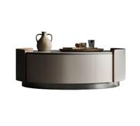Creative Rock Plate, tavolino da caffè per soggiorno, casa, moderno, rotondo, per camera da letto, salotto, salotto, sala da pranzo, tavolino basso (80 cm)