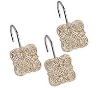 Creative Scents Victoria - Ganci doccia decorativi, set di 12 Beige