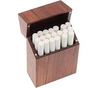 Creative Sigaretta Caso Classicamente Ette Box, Scatola Di Legno Ette Scatola Magnete Adsorption Clamshell Portable Ette Cases Hold 20 Ordinarie Ette (Colore Legno, 10.1 * 6.8 * 3.2Cm)