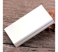 Creative Sigaretta Caso Classicamente Ette Caso, Portatile Ette Caso Automatico Pop Cover Ultra-Thin Metallo Ette Box Può Contenere 20 Bastoni Slender Ette (Blakc, 10.6 * 6 * 1.6Cm)