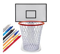 Creative Slam Dunk Trash Can Kids Bedroom - Bin Basketball Board Waste Bin | Decorazione divertente del lavaggio 'ufficio domestico, contenitore della spazzatura unico per la sala giochi dorm