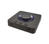 Creative Sound Blaster X4 Scheda audio esterna USB DAC e amplificatore ad alta risoluzione 24 bit/192 kHz, Super X-Fi, Multi-canale, Surround discreto 7.1, ingresso ottico, uscita ottica, Line-in