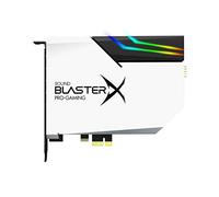 CREATIVE Sound BlasterX AE-5 Plus Pure Edition SABRE32 Ultra-class 32-bit/384kHz PCI-e Gaming Sound Card e DAC con Dolby Digital e DTS, Xamp Discrete Headphone Bi-amp, SNR 122 dB, strisce LED RGB