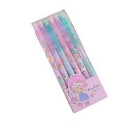 Creative Students Press Pencil Simple Writing Pen-Little Girl 6 Pack
