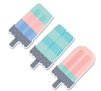 Creative Teaching Press Calm & Cool Ice Pops Cut Outs 6 in CTP 8663