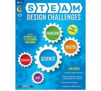 Creative Teaching Press STEAM Design Challenges Resource Book 3rd Gra