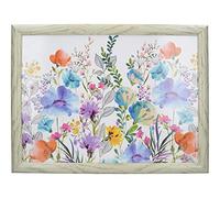 Creative Tops - Vassoio imbottito con cuscino e motivo floreale, 44 x 34 cm, multicolore