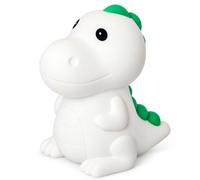 Creative Touch Lumi Buddyz - Lampada notturna per bambini a forma di | Luce notturna a forma di dinosauro in morbido silicone, 3 livelli di luminosità, controllo tocco, colori RGB