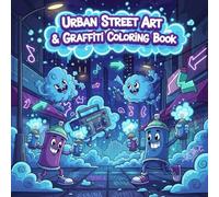 Creative Urban Art Coloring Book: Bold Graffiti-Inspired Designs for Coloring and Relaxation