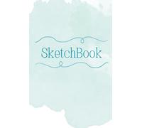Creative Waves Hardcover Format: 100 Blank Pages of Inspiration in a Beautiful Sketchbook 5.5''-8.5'', HardCover Sketchbook for everyday use