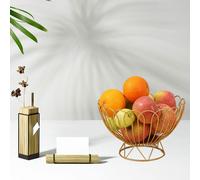 Creative Wire Fruit Basket Fruit Bowls per Desktop Kitchen Counter Party