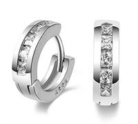 Creative Zircon Orecchini da Donna Forma squisita Orecchini con Design Elegante Orecchini Gioielli Proprio Come Una Copertina di Una rivista di Moda novità e Popolare Attractive Processing