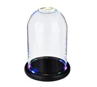 CREATIVECHEF Solo 1 campana in vetro per affumicare, 24,9 x 13 cm, per cocktail, cibo e carne, abbinata a un kit per affumicatore da cocktail vecchio stile (senza strisce luminose a LED)