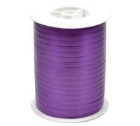 Creativery Nastro decorativo in plastica, 5 mm x 500 m, impermeabile, 30 colori in 5/10/19/31/50 mm, nastro decorativo in plastica per legare palloncini, nastro per fai da te, viola
