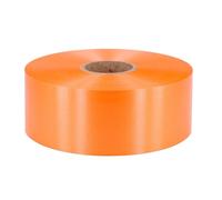 Creativery Nastro decorativo in plastica, 50 mm x 100 m, impermeabile, 30 colori in 5/10/19/31/50 mm, nastro decorativo in plastica per il fai da te di stelle di Natale e fiocchi per auto, arancione
