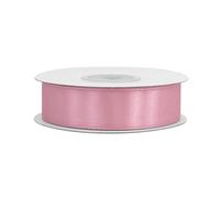 Creativery - Rotolo di nastro di raso, 25 m, 18 mm, colore: Rosa antico