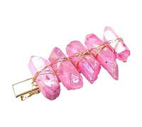 Creatività irregolare di cristallo naturale forcina delle donne di colore anatra clip copricapo accessori per capelli del partito