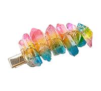 Creatività irregolare di cristallo naturale forcina delle donne di colore anatra clip copricapo accessori per capelli del partito