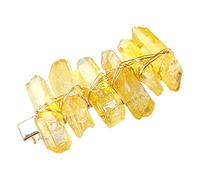 Creatività irregolare di cristallo naturale forcina delle donne di colore anatra clip copricapo accessori per capelli del partito
