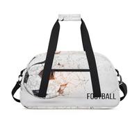 Creativity - Borsone sportivo da calcio, per donne e uomini, con stampa di calcio, 24 l, per fine settimana, da viaggio, palestra, per bambini, ragazze e ragazzi, Colore, (24L) UK, Organizer per borse