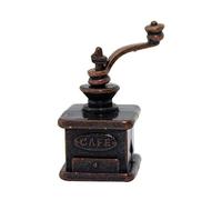 Creativo 1:12 1:6 Macchina per la macinazione del chicco di caffè in miniatura modello di simulazione decorazione casa delle bambole adorabile ed elegante lavorazione elegante
