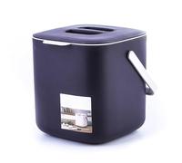 Creativo 2 Livelli Contenitore di compost Con Scarico Rifiuto Recipiente di Riciclaggio Per Rifiuti Interni Rifiuti Contai Stampi Per Piastrelle Male