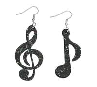Creativo Acrilico Nota Musicale Orecchini Pendenti Trendy Orecchini Alla Moda Dichiarazione Accessori Per, Medio, Acrilico, Nessuna pietra preziosa