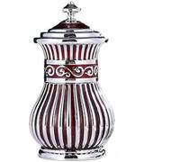 Creativo Automatico Portasigarette In Metallo, Distributore Retrattile Retrattile Con Pressa A Mano, Porta Sigarette Pop-up Per La Decorazione Soggiorno Ufficio,A