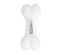 Creativo Bianco A Forma Di Osso Forcina Per Carino Ragazza Carnevale Prendere Foto Barrettes Estetica Accessori Per Capelli