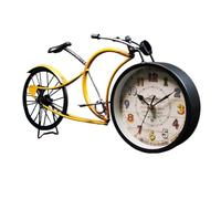 Creativo Bike Modello Sveglia Ferro Scrivania Per Aficionados Vintage Appello Senza Tempo Modello Sveglia