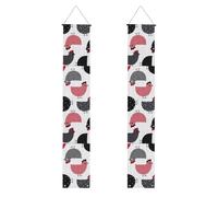 Creativo Cartoon Pollo Stampa Laurea Portico Banner Decorazioni Personalizzate Banner Sfondo Multiplo Riutilizzabile