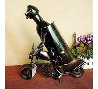Creativo Cucina Ornamenti Equitazione Stile Moto Portabottiglie Ferro Decorazione Domestica Scultura Porta Bottiglia di Vino Contenitore di Vino Decorazione Domestica di Ferro Artigianato