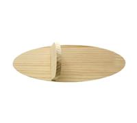 Creativo Forma Ovale Mensola Da Parete In Legno Massello Porta Piante Espositore Fluttuante Rack Di Stoccaggio Per Decorazioni