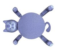 Creativo Gatti Scultura Sottobicchieri Divertente Bevanda Cup Holder Mat Per Gli Amanti Degli Animali Regalo Accessori Tavolino Ornamento Gatti Titolari