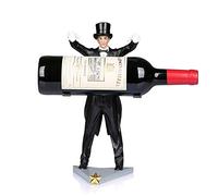 Creativo Home Decor Magico Porta Vino Mago Figurine Wine Rack Ornamento Da Tavolo Resina Handmade Colorato Europeo Wine Rack