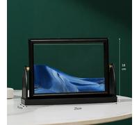 Creativo Moving Sabbia Arte Stile Ritratto Flowing Sandscape Foto Ornamento Gift